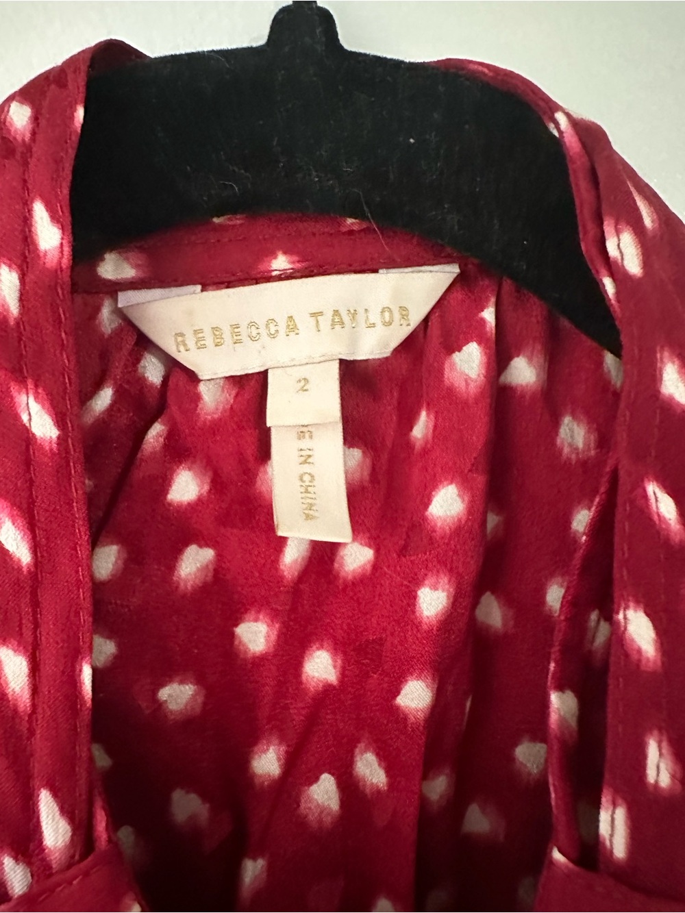 Rebecca Taylor silk heart Dress - Picture 6 of 8
